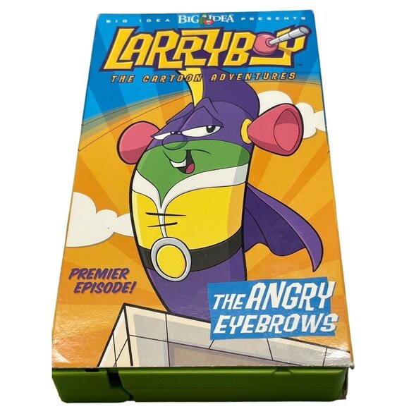 Larry boy VHS tape 2002 30 min not rated READ - Picture 1 of 2